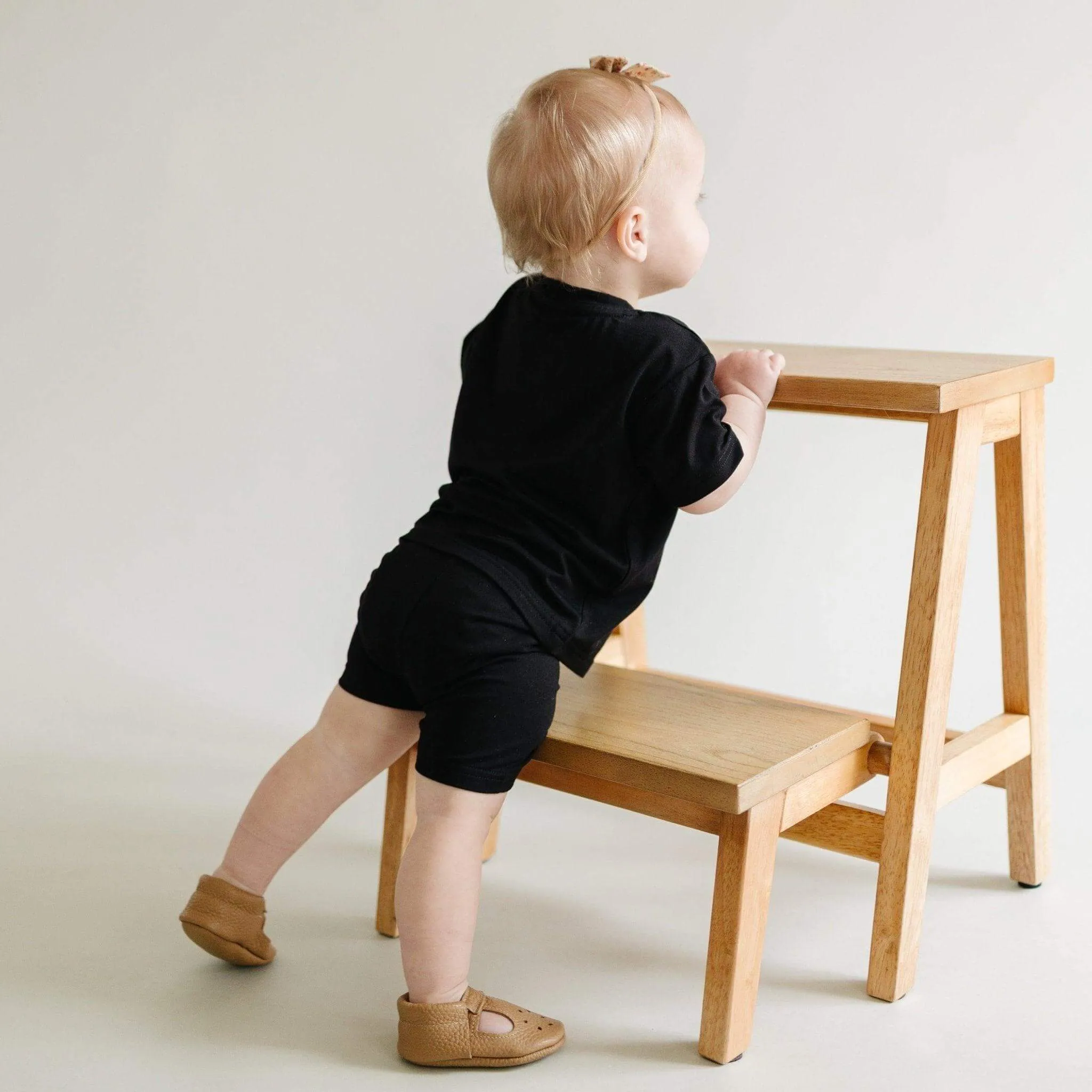 Little Joy Co. Bamboo Tee & Bike Shorts