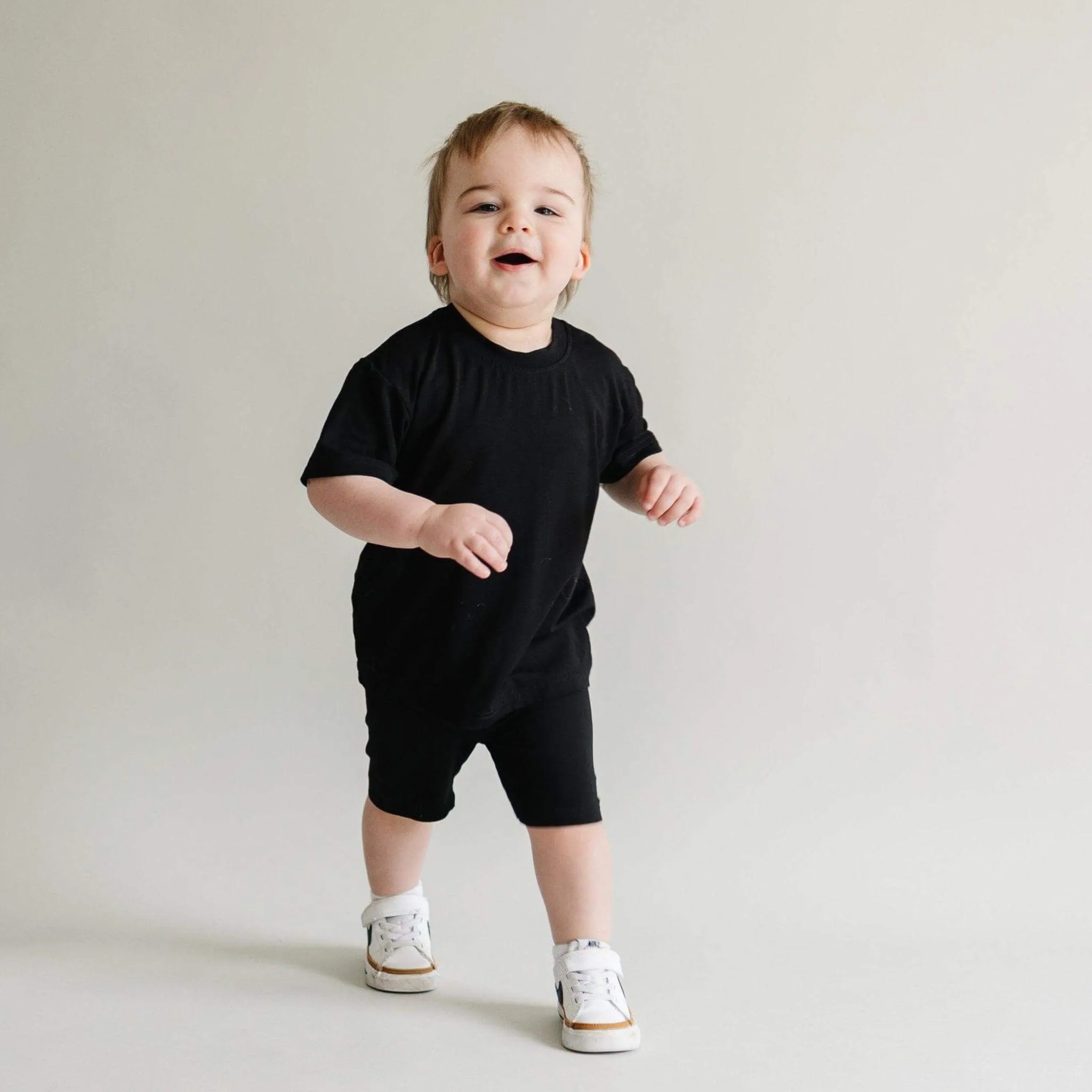 Little Joy Co. Bamboo Tee & Bike Shorts