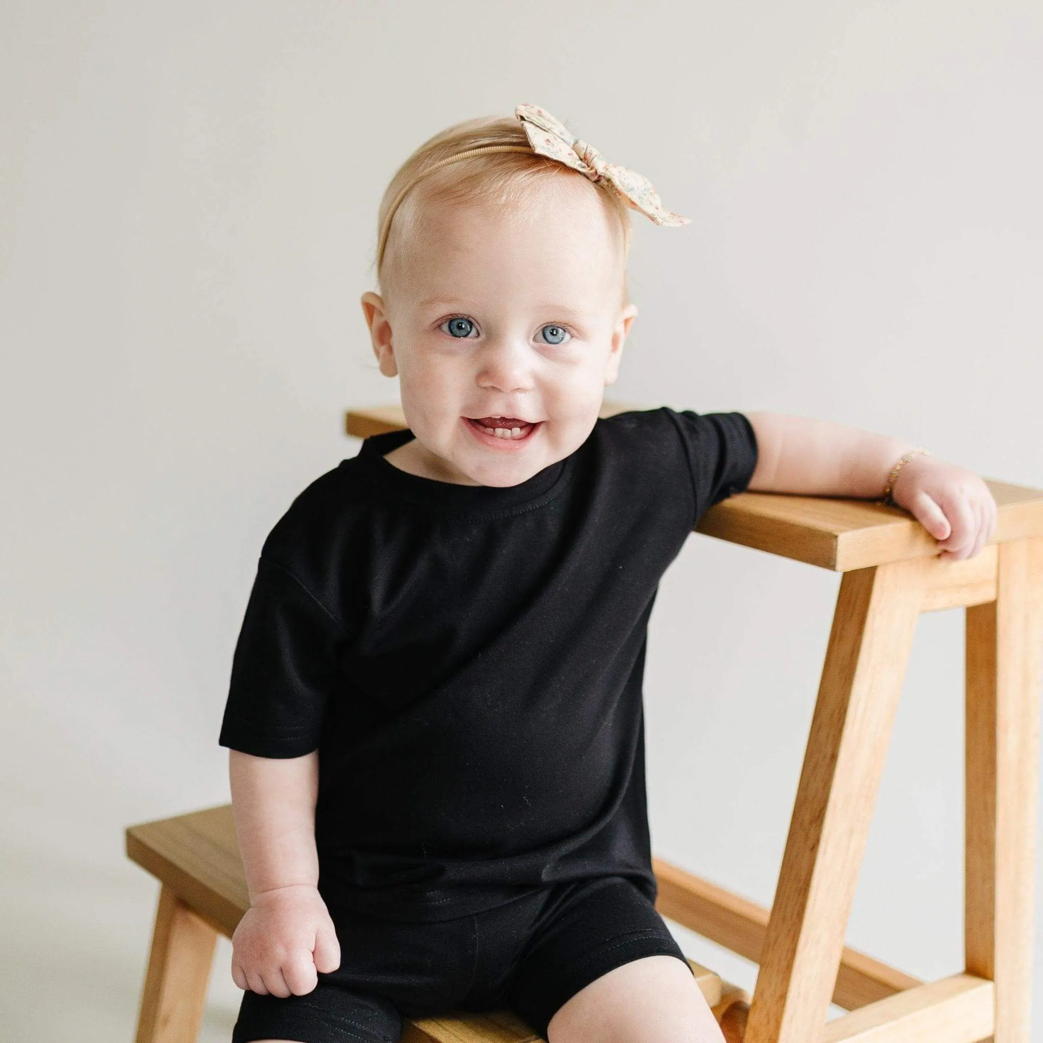 Little Joy Co. Bamboo Tee & Bike Shorts