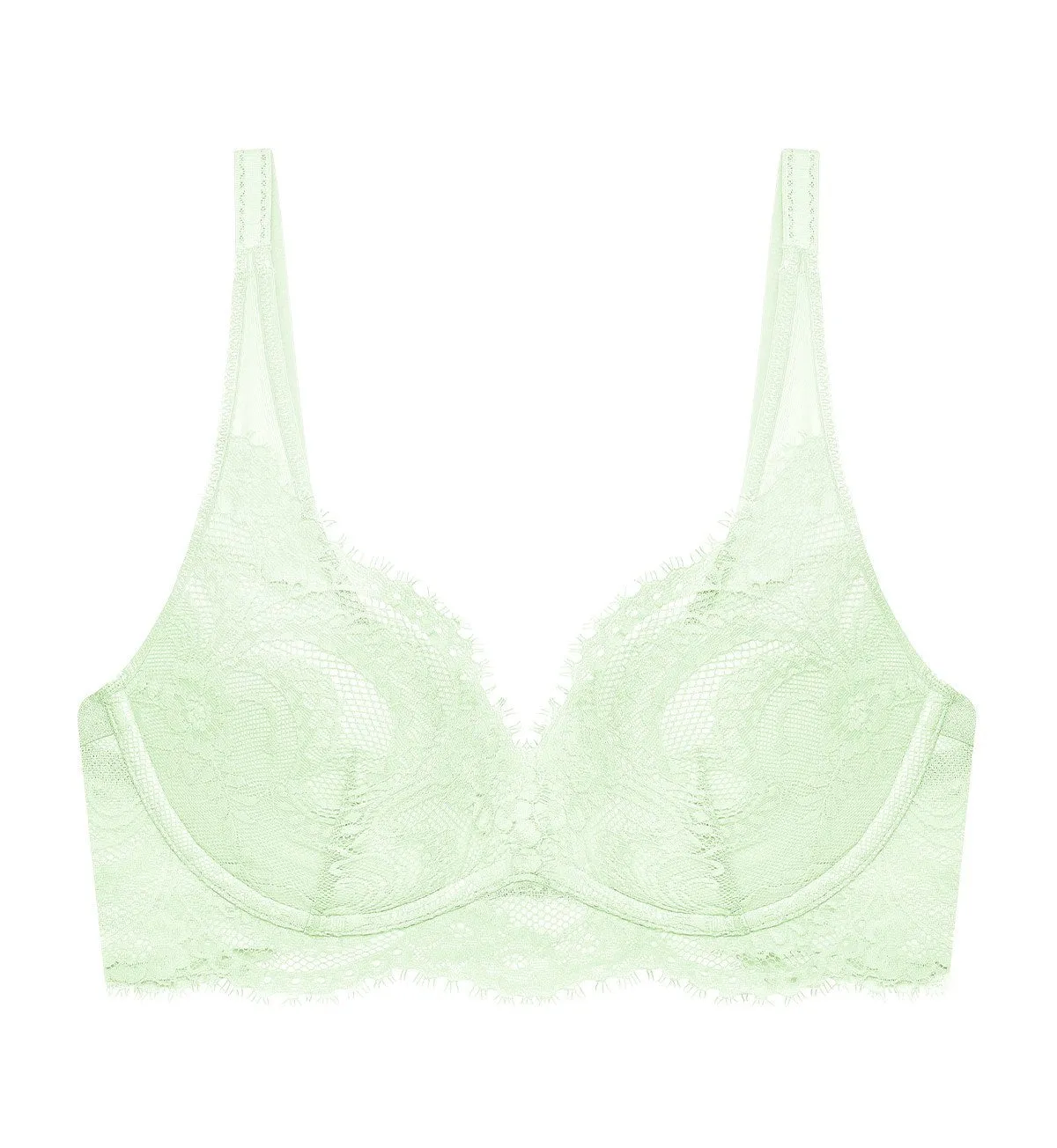 LOVE LACE NON-WIRED PUSH UP BRA