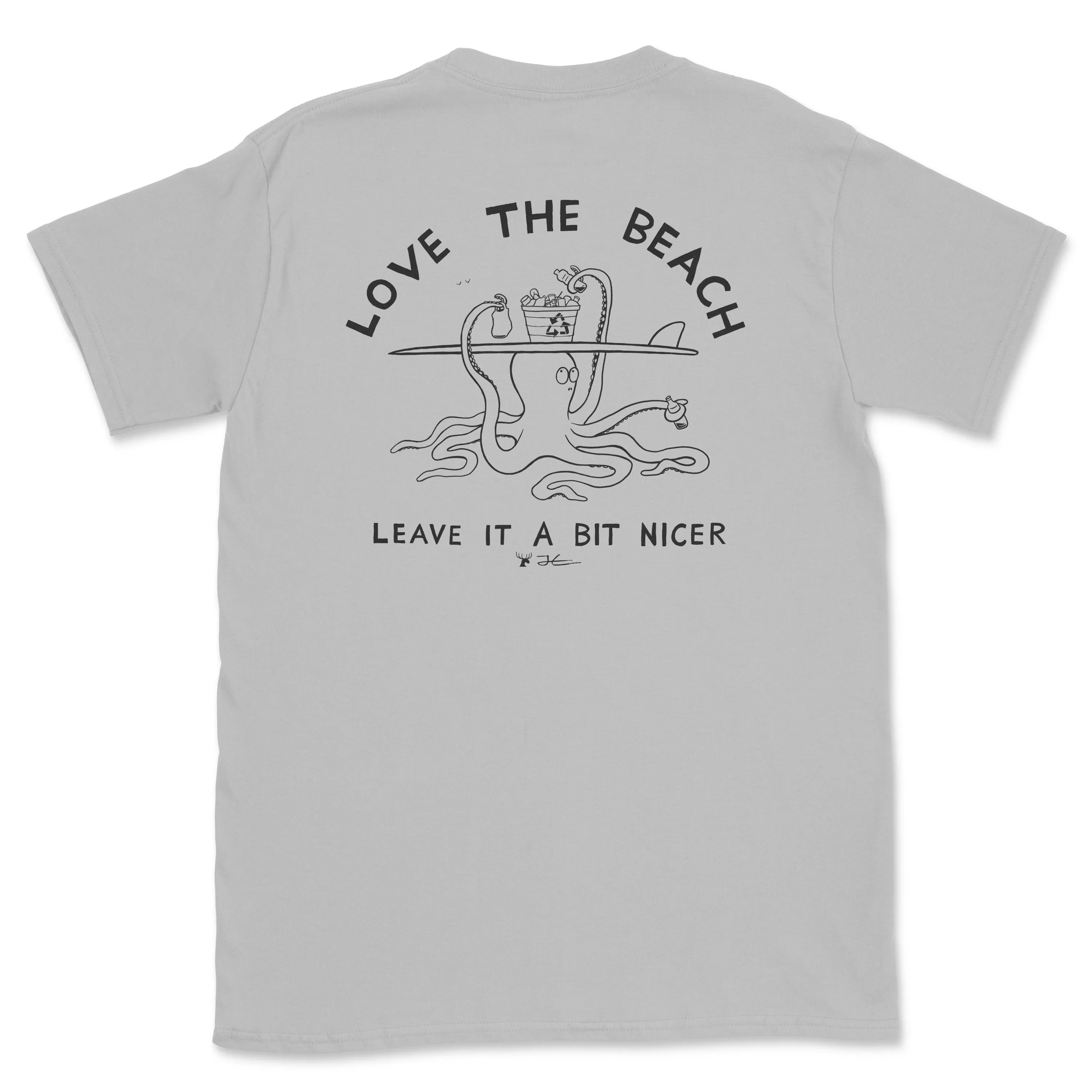 Love The Beach Organic Unisex T-Shirt