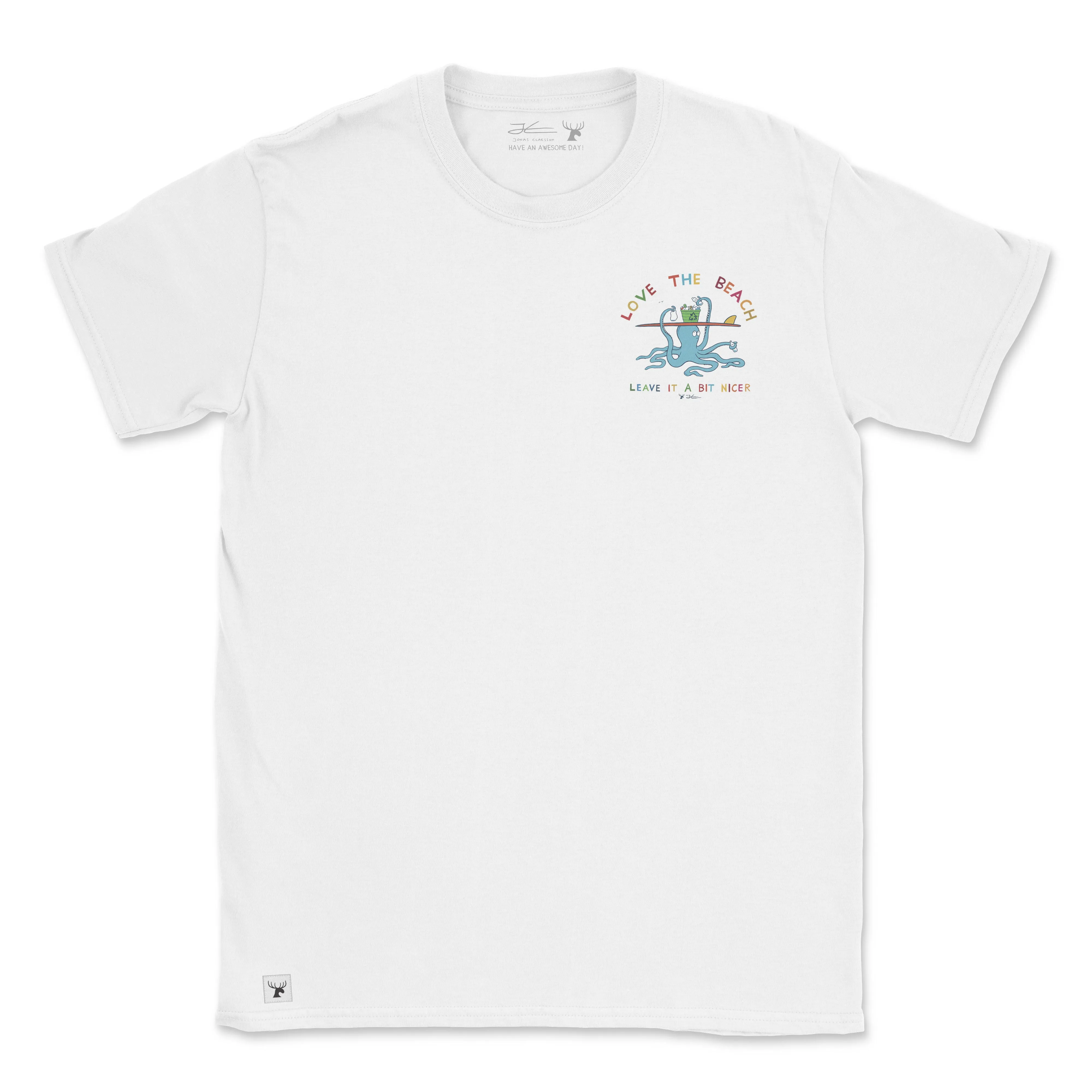Love The Beach Organic Unisex T-Shirt