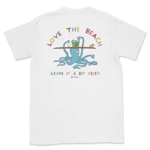 Love The Beach Organic Unisex T-Shirt
