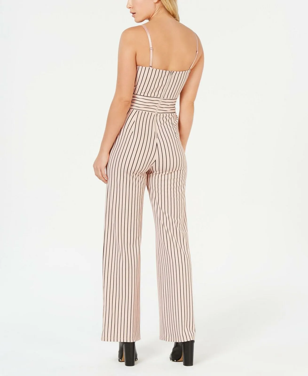 Material Girl Women's Lace Up Jumpsuit