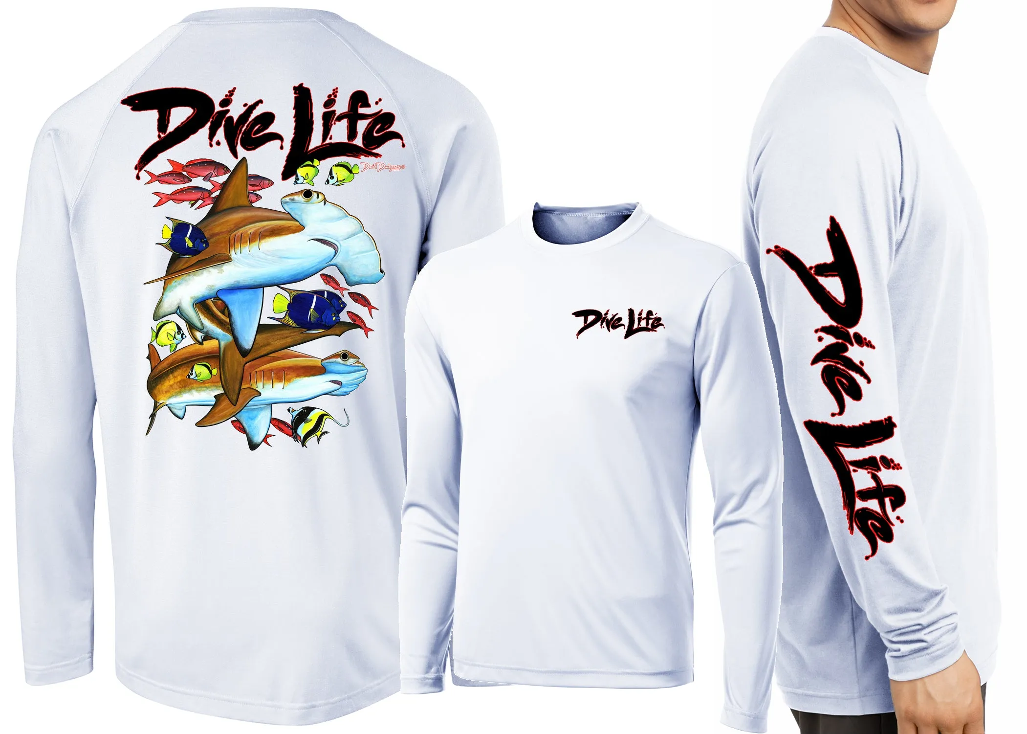 Men’s Performance Dive Life Hammer Time Long Sleeve