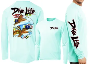 Men’s Performance Dive Life Hammer Time Long Sleeve
