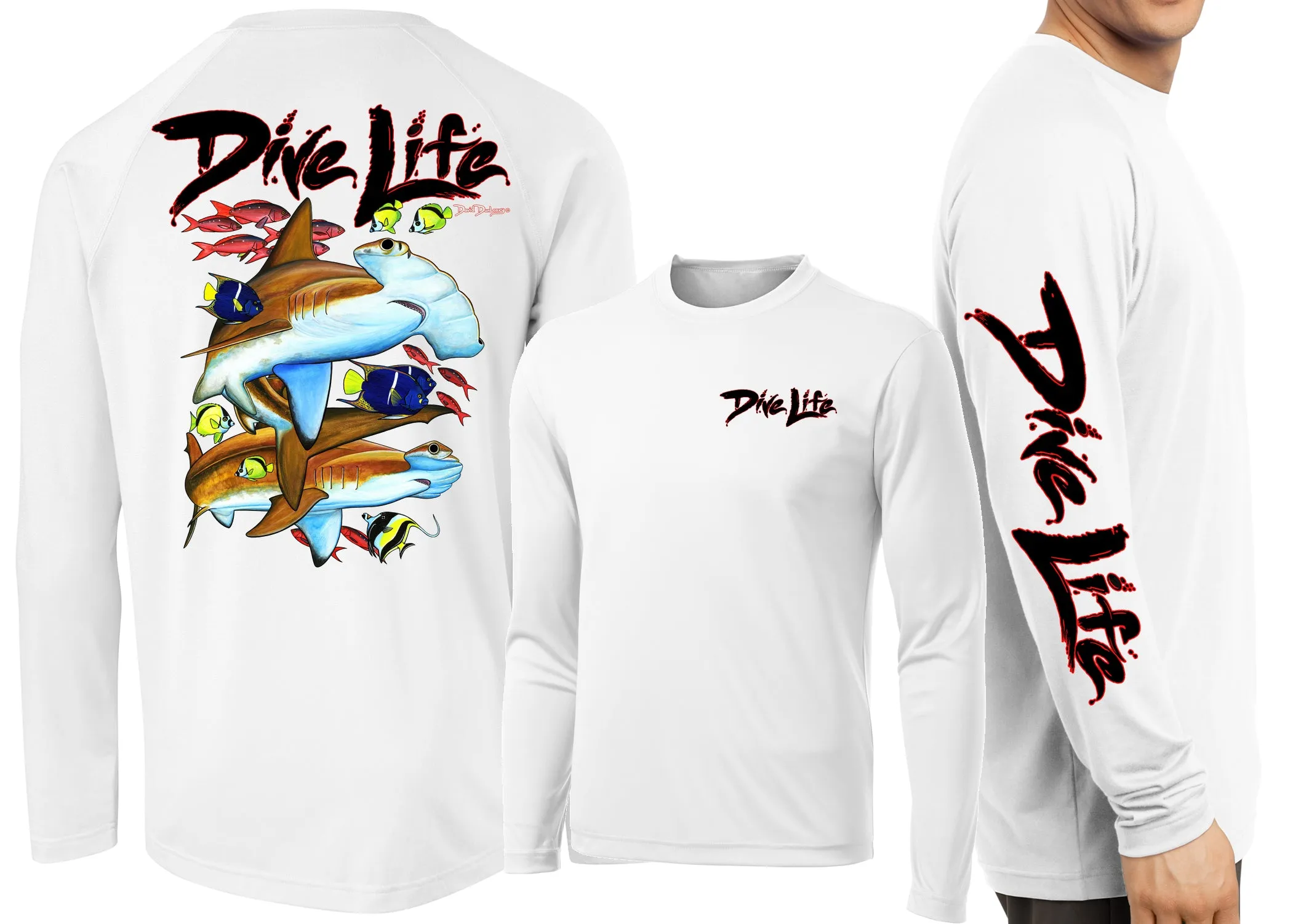 Men’s Performance Dive Life Hammer Time Long Sleeve
