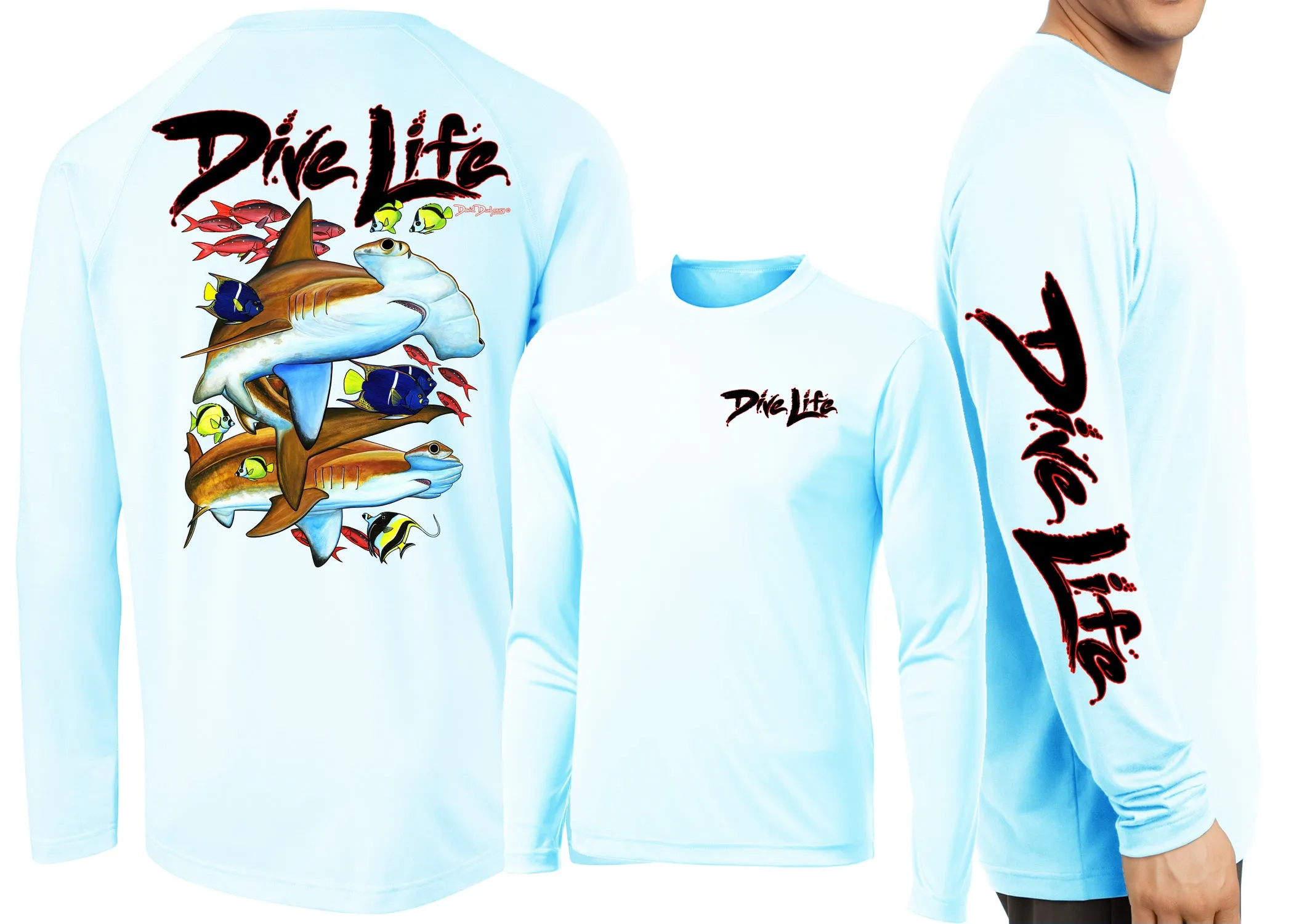 Men’s Performance Dive Life Hammer Time Long Sleeve