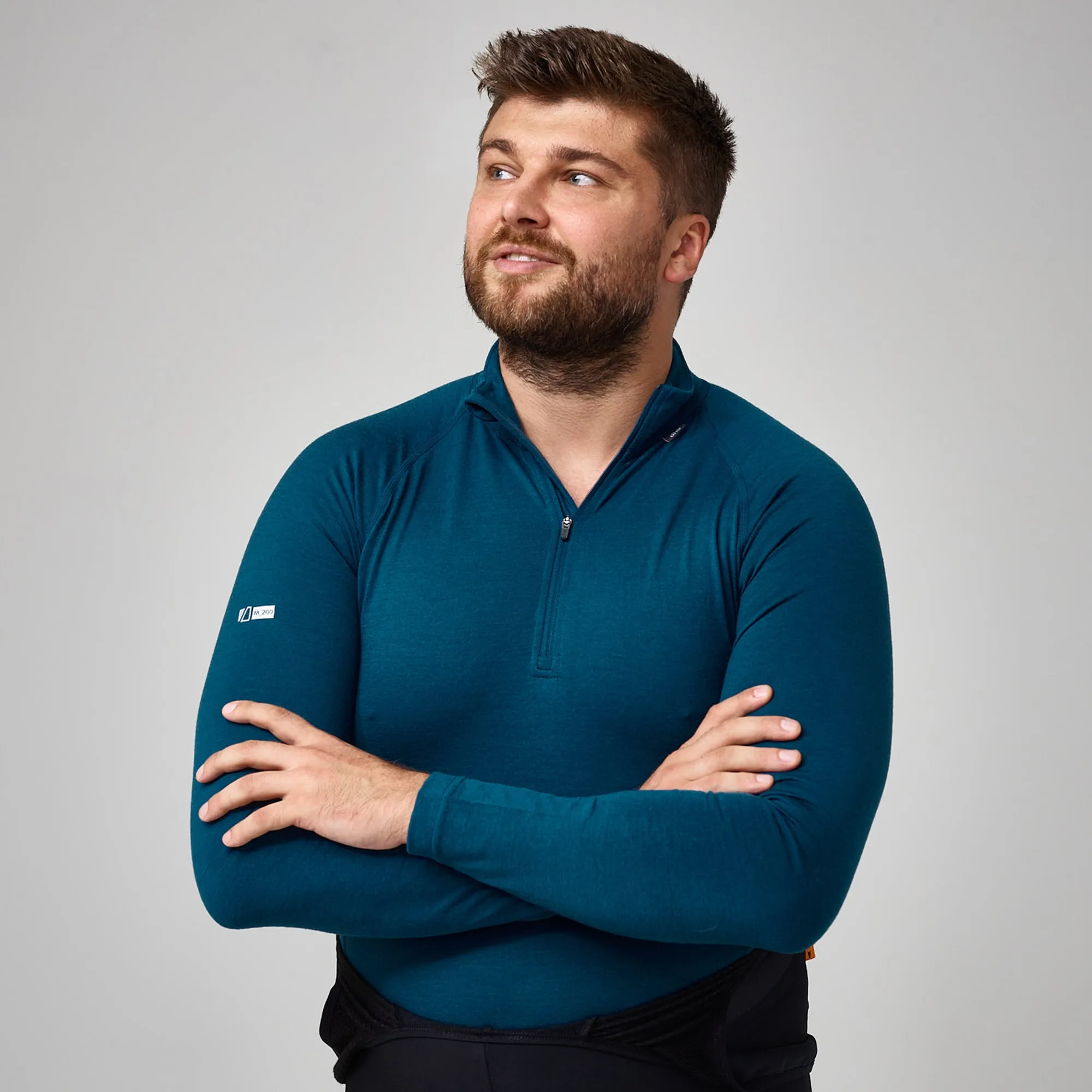 Merino Zip Neck Base Layer M200
