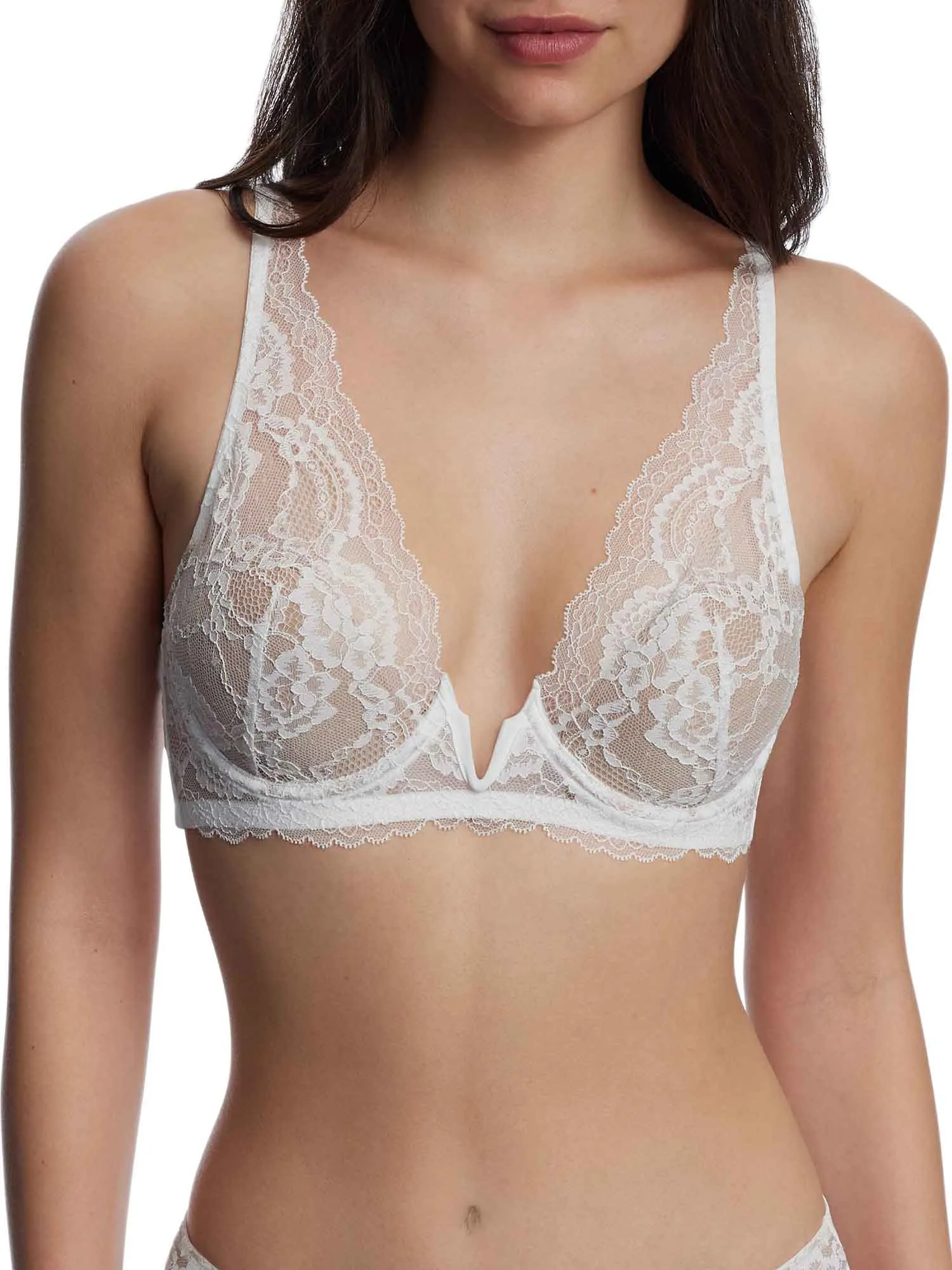 Minx Lightly Lined V-Wire Plunge Bra