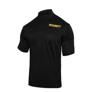Moisture Wicking Security Polo Shirt