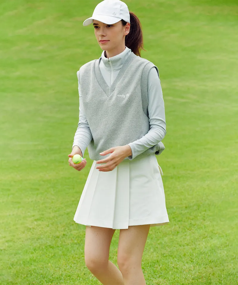 Monday Flow Women's Slim Layer Top - Light Gray