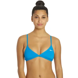Nike - Hydrastrong Solid Tie Back Bikini Top (Photo Blue)