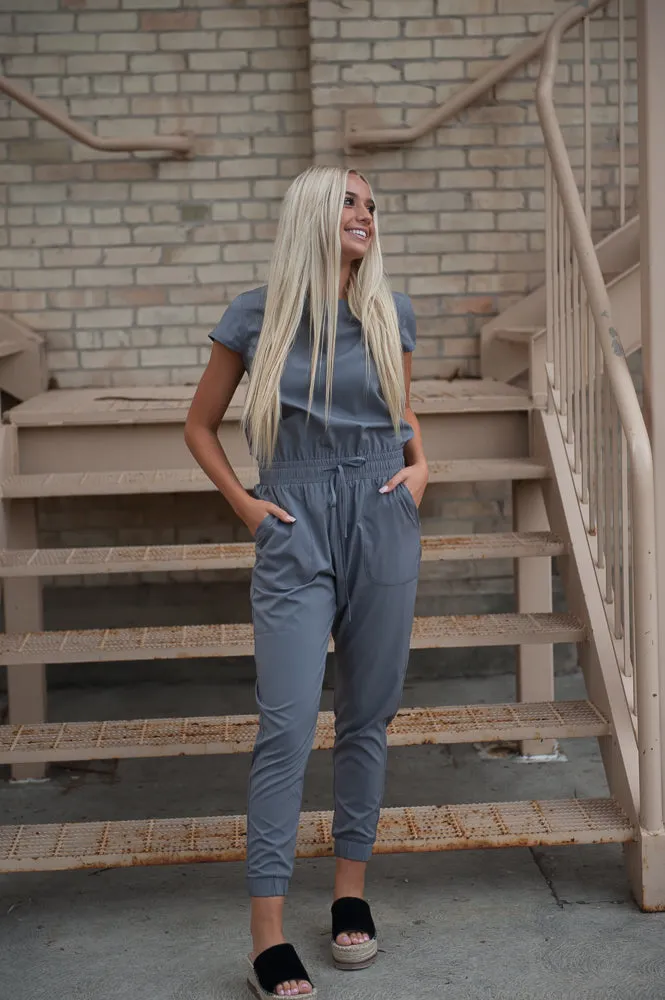 One-Piece Scrubsuit in Grey