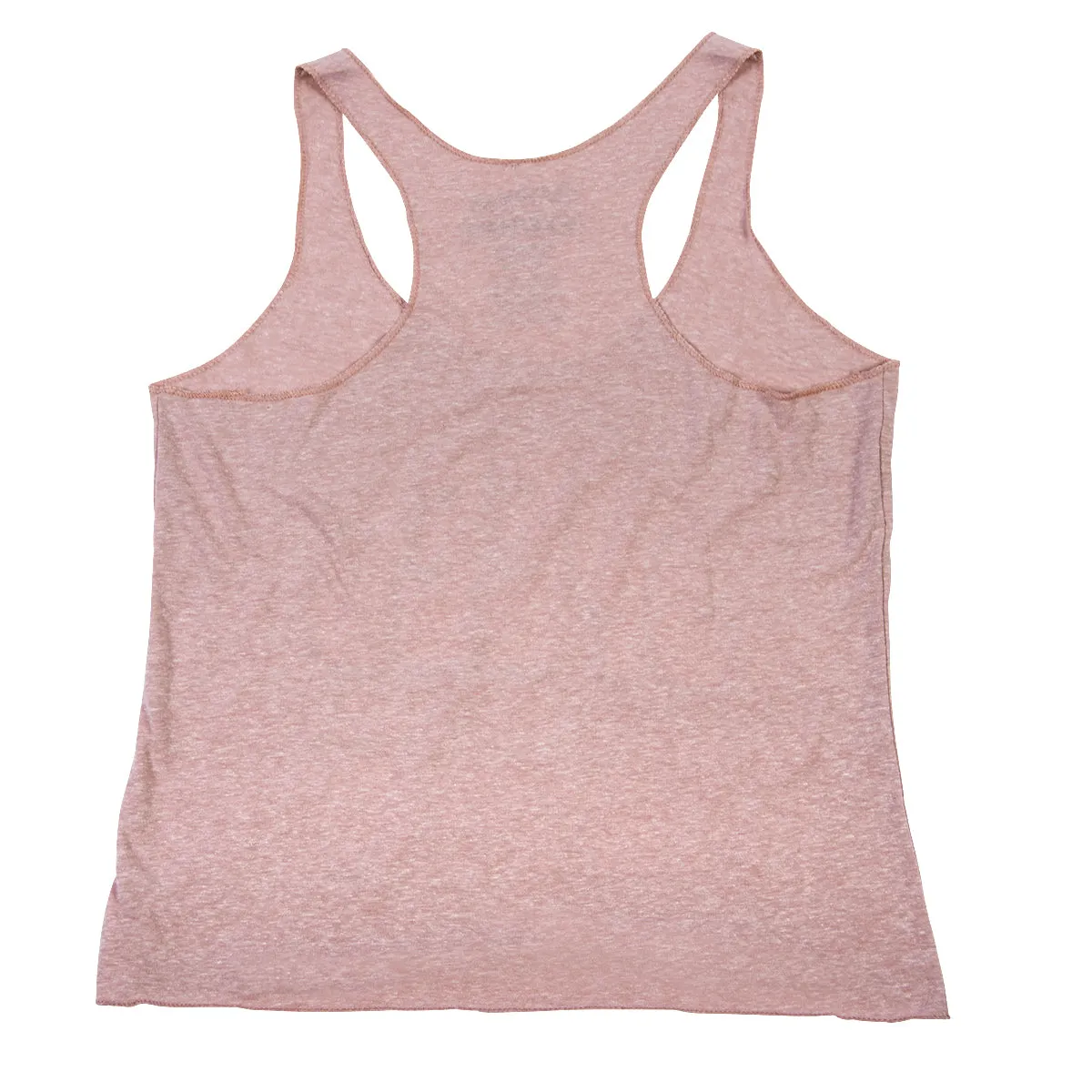 Peachy Keen Women's Crop Tank - Heather Peach