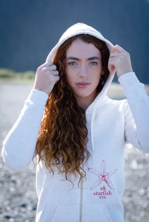 Pearl AK Starfish Co. Triblend Zipped Hoody $69.00