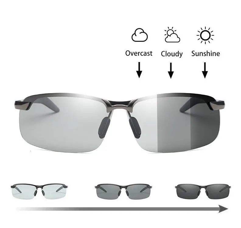 Photochromic Polarized Driving Chameleon Glasses