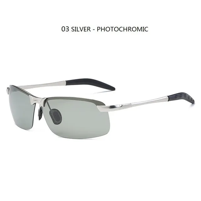 Photochromic Polarized Driving Chameleon Glasses