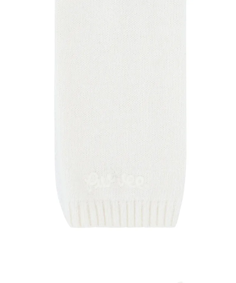 PIV'VEE Cashmere Pullover - Pure Ivory