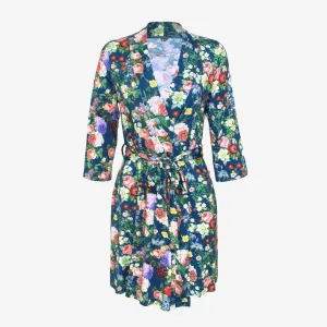 Posh Peanut Carmen Mommy Robe - Navy