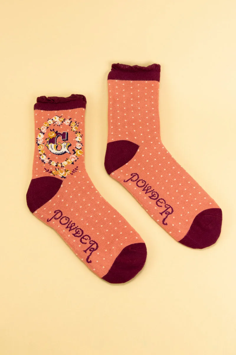 Powder A-Z Ankle Socks G