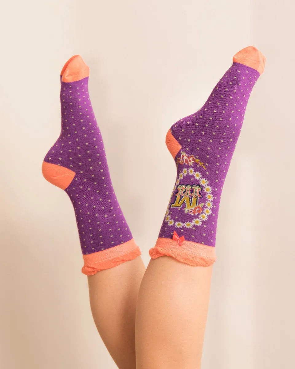 Powder A-Z Ankle Socks M