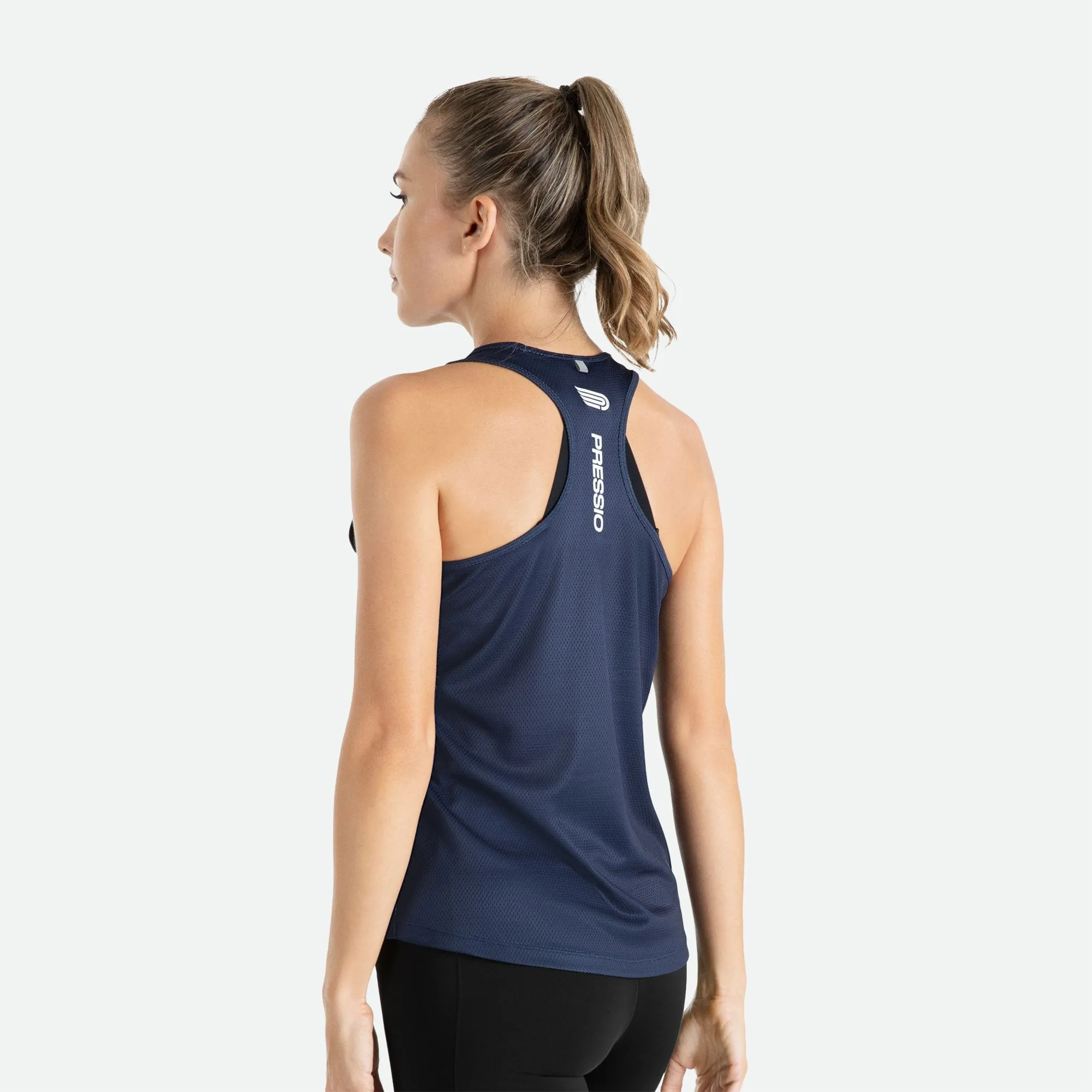 Pressio Women's Hapai Singlet - Razorback