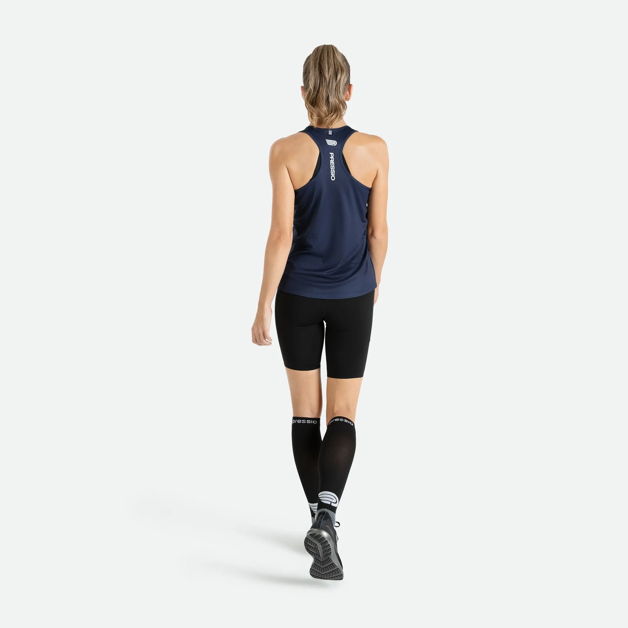 Pressio Women's Hapai Singlet - Razorback