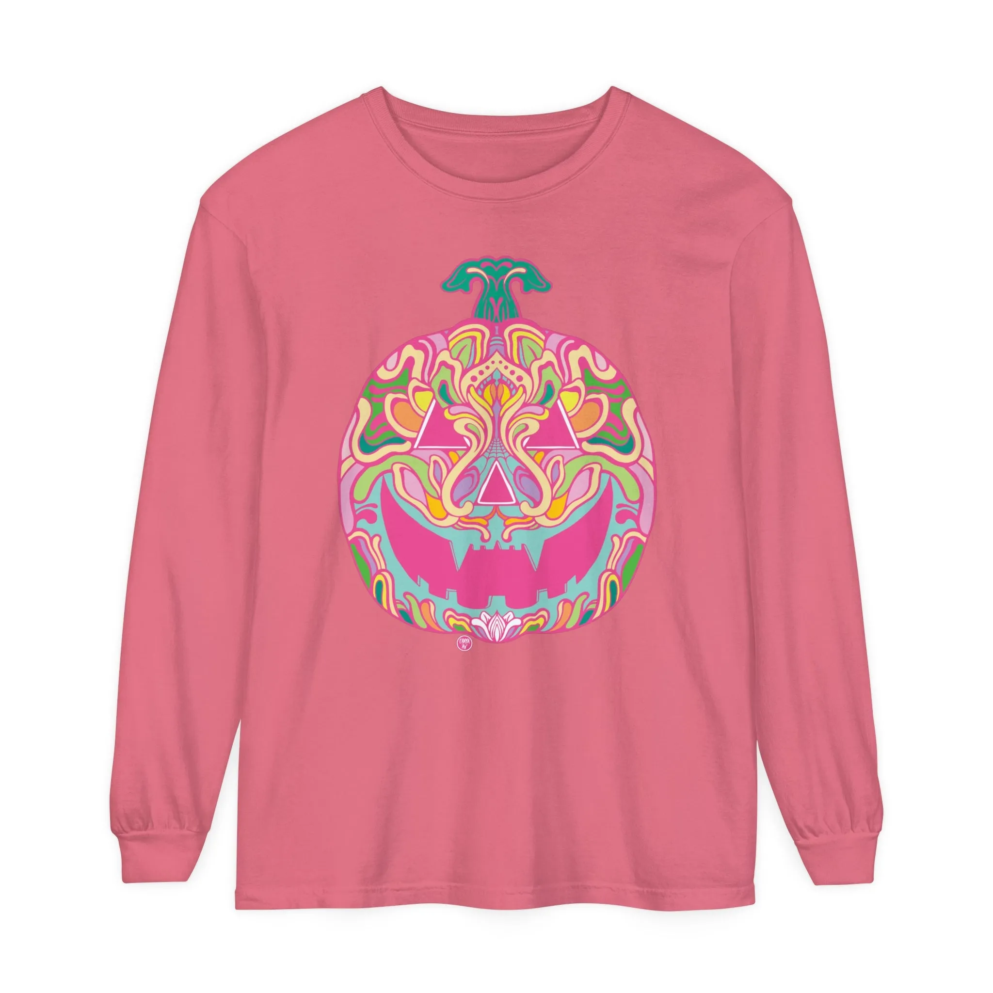Pumpkinhead (CANDY) by Chaya Av Unisex Long Sleeve T-Shirt (16 Colors Available)