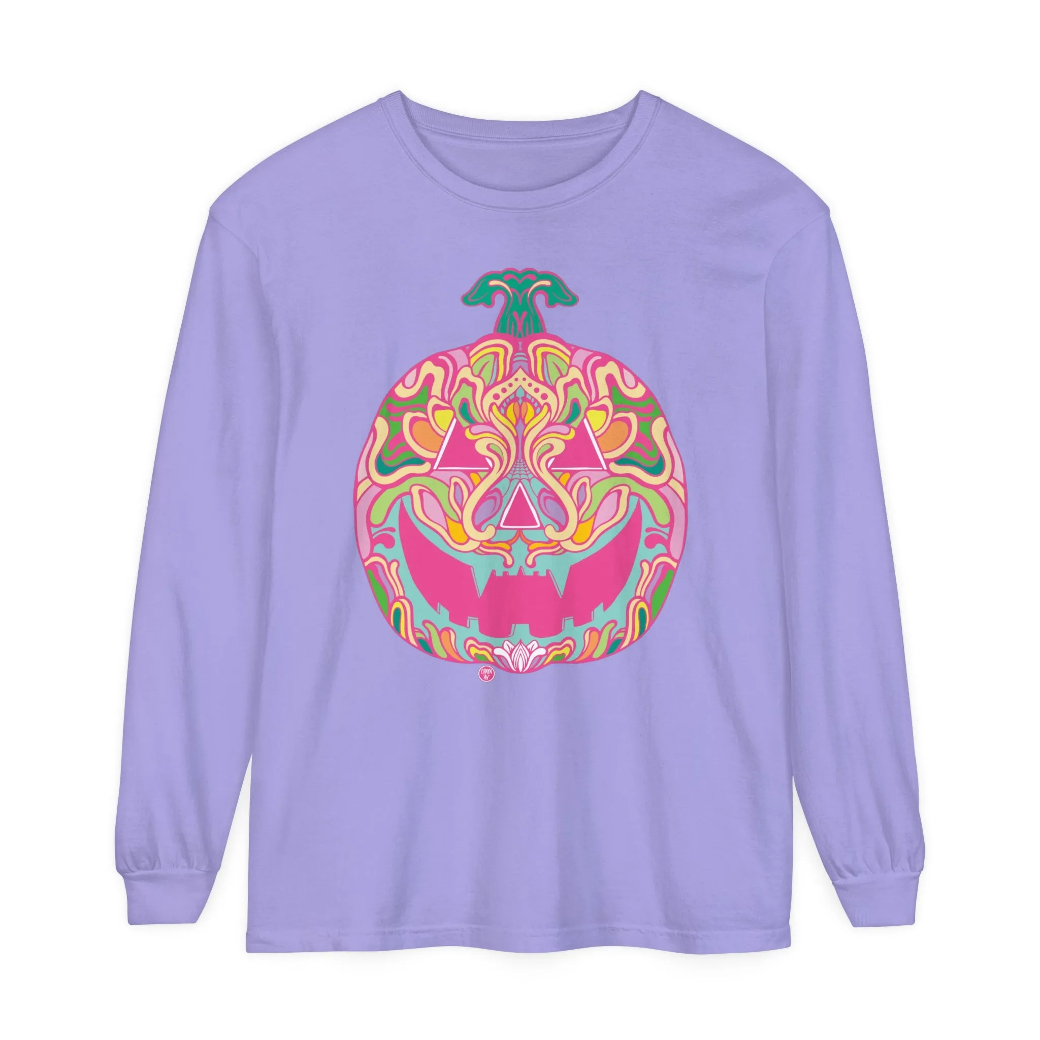 Pumpkinhead (CANDY) by Chaya Av Unisex Long Sleeve T-Shirt (16 Colors Available)