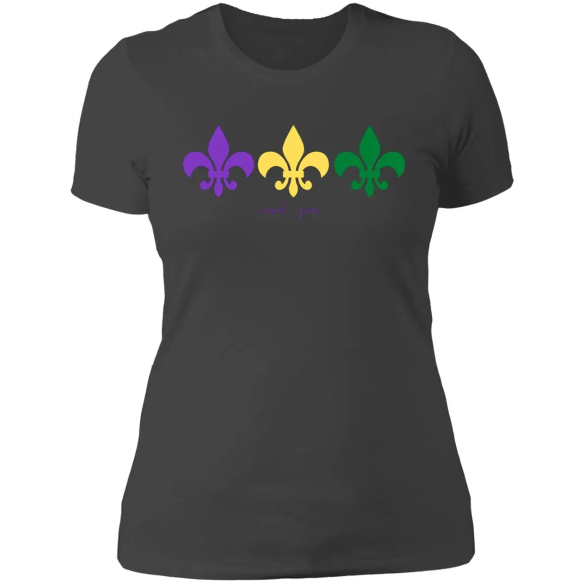 "Mardis Gras" Ladies' Boyfriend T-Shirt