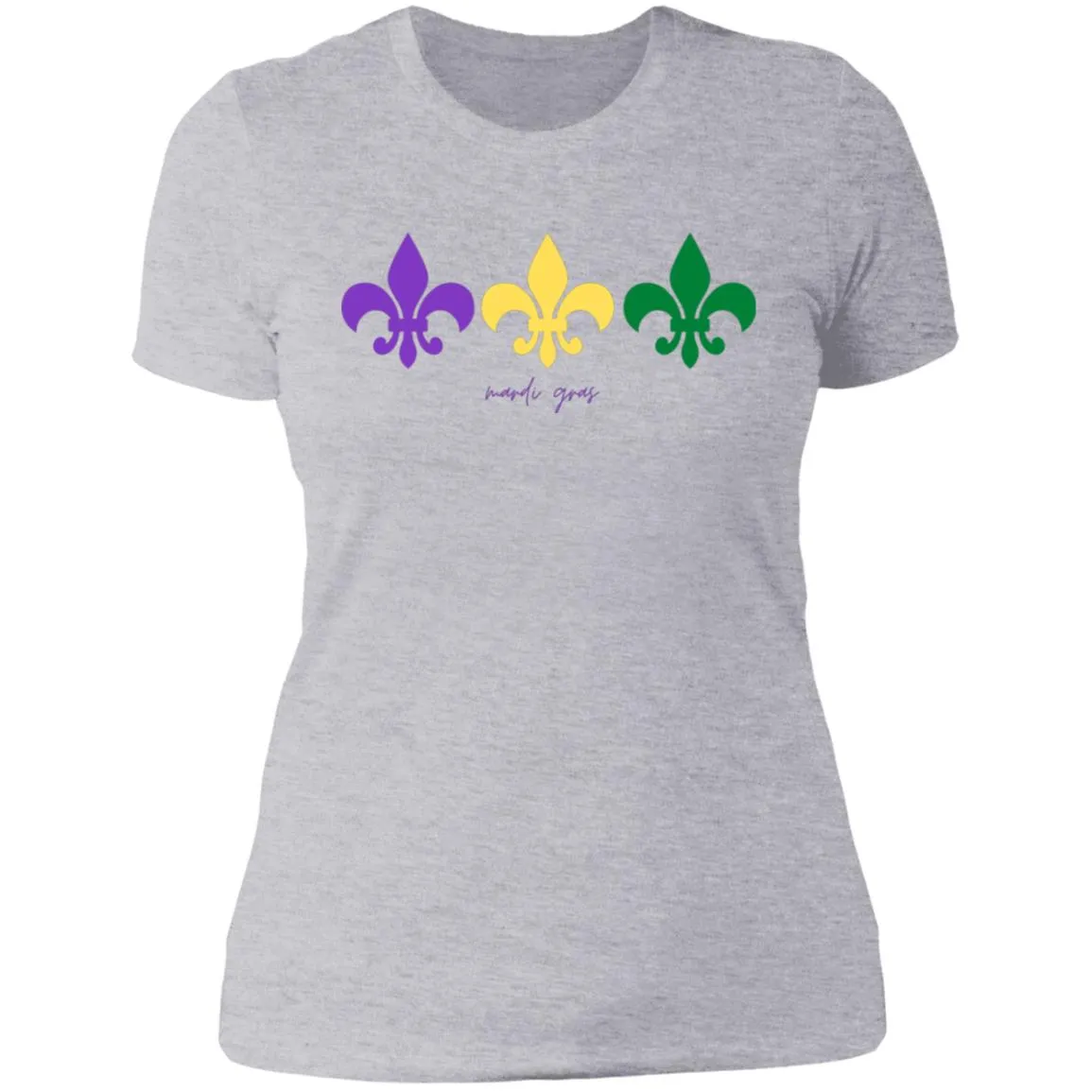 "Mardis Gras" Ladies' Boyfriend T-Shirt