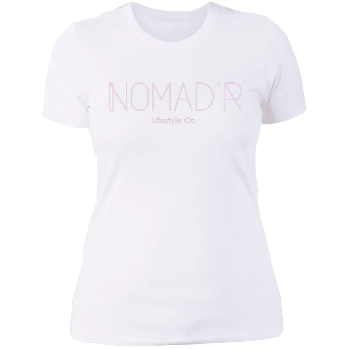 "NOMAD'R- PINK" Ladies' Boyfriend T-Shirt