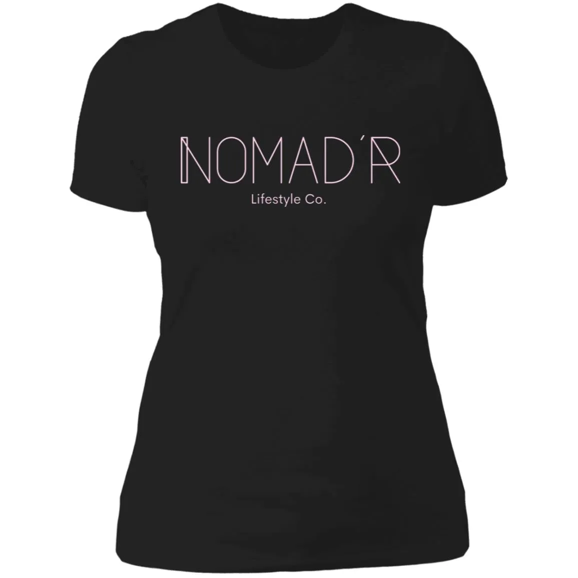 "NOMAD'R- PINK" Ladies' Boyfriend T-Shirt