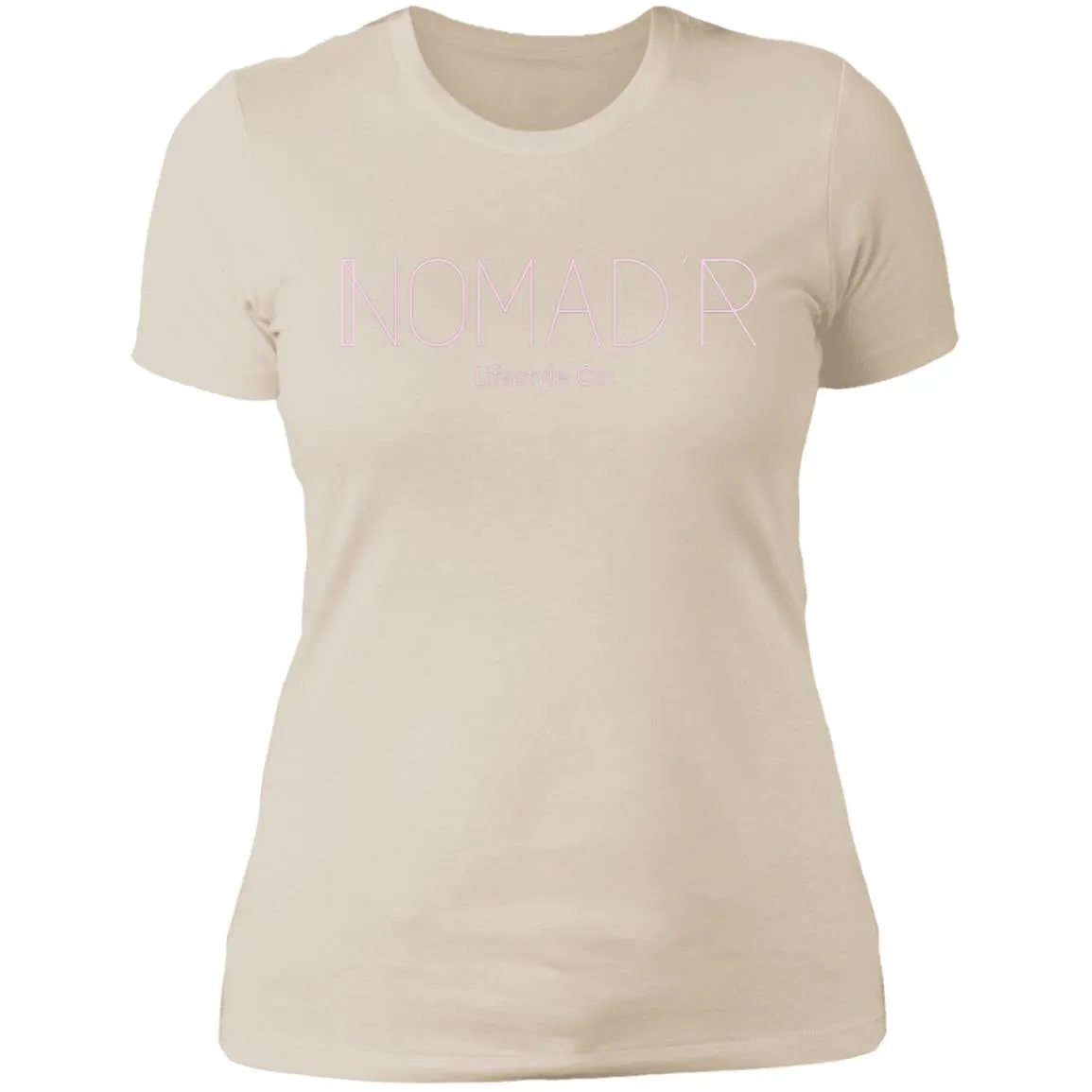 "NOMAD'R- PINK" Ladies' Boyfriend T-Shirt