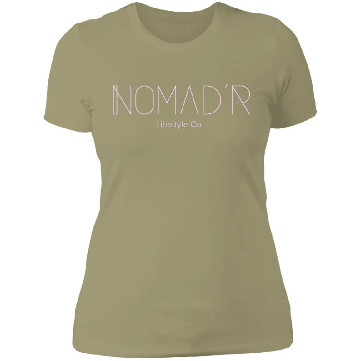 "NOMAD'R- PINK" Ladies' Boyfriend T-Shirt