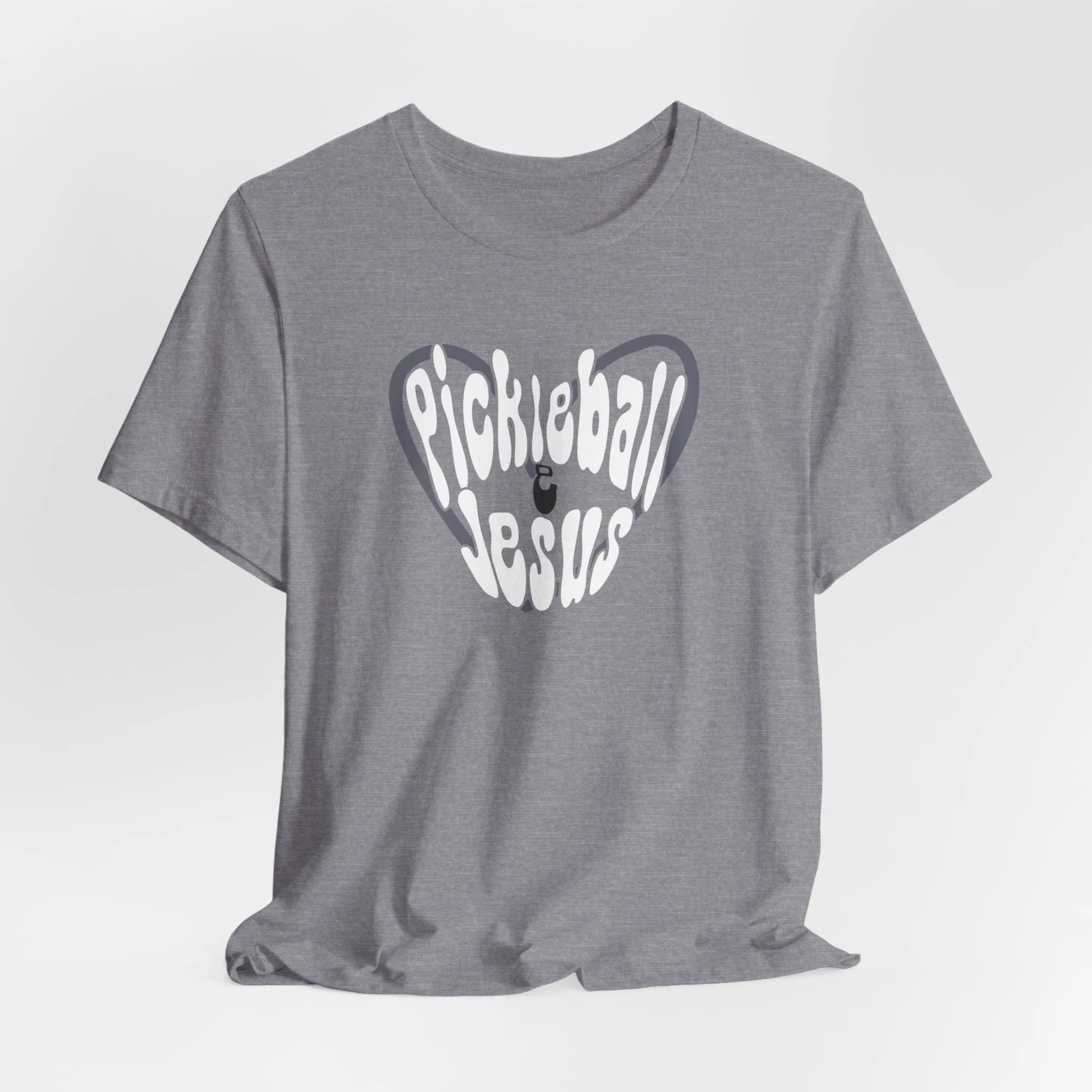 Retro Style Pickleball and Jesus Tee