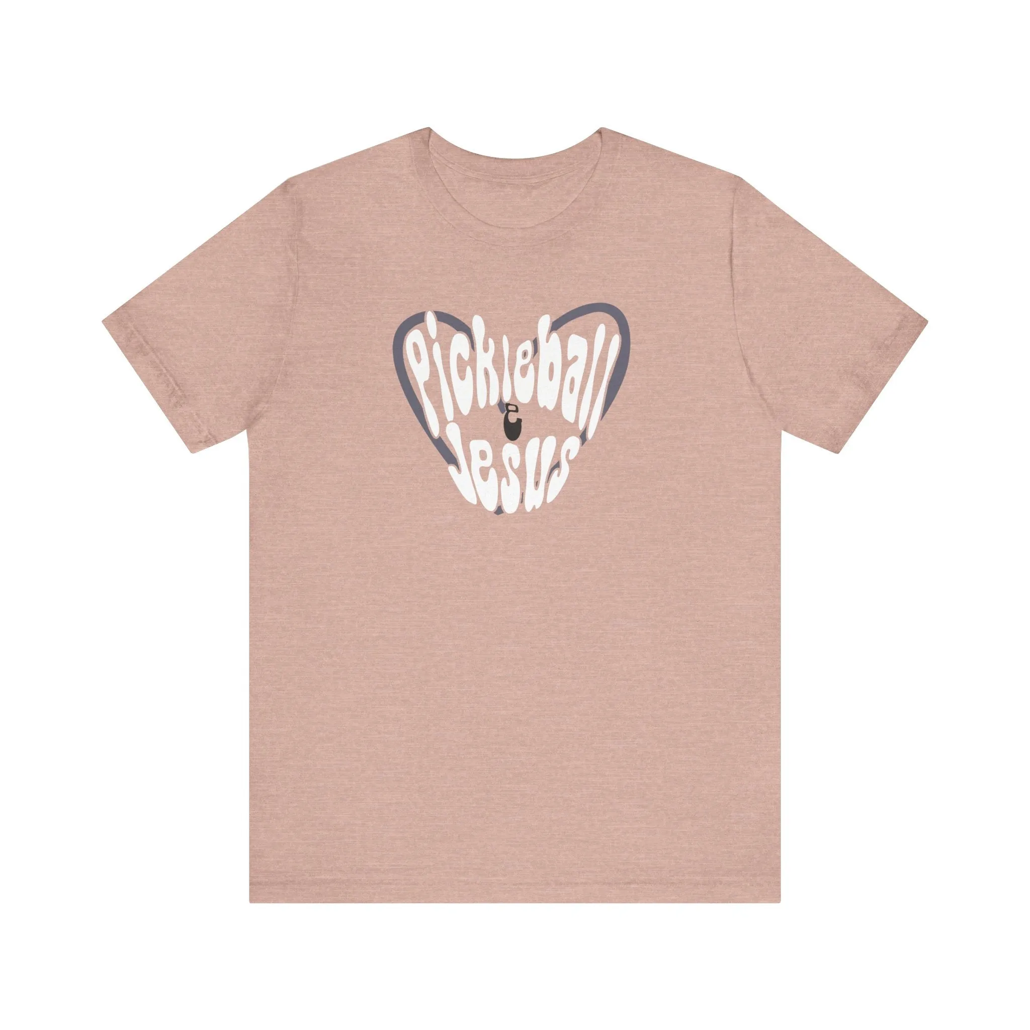 Retro Style Pickleball and Jesus Tee