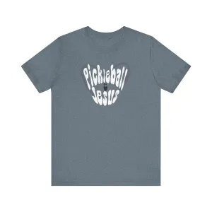 Retro Style Pickleball and Jesus Tee