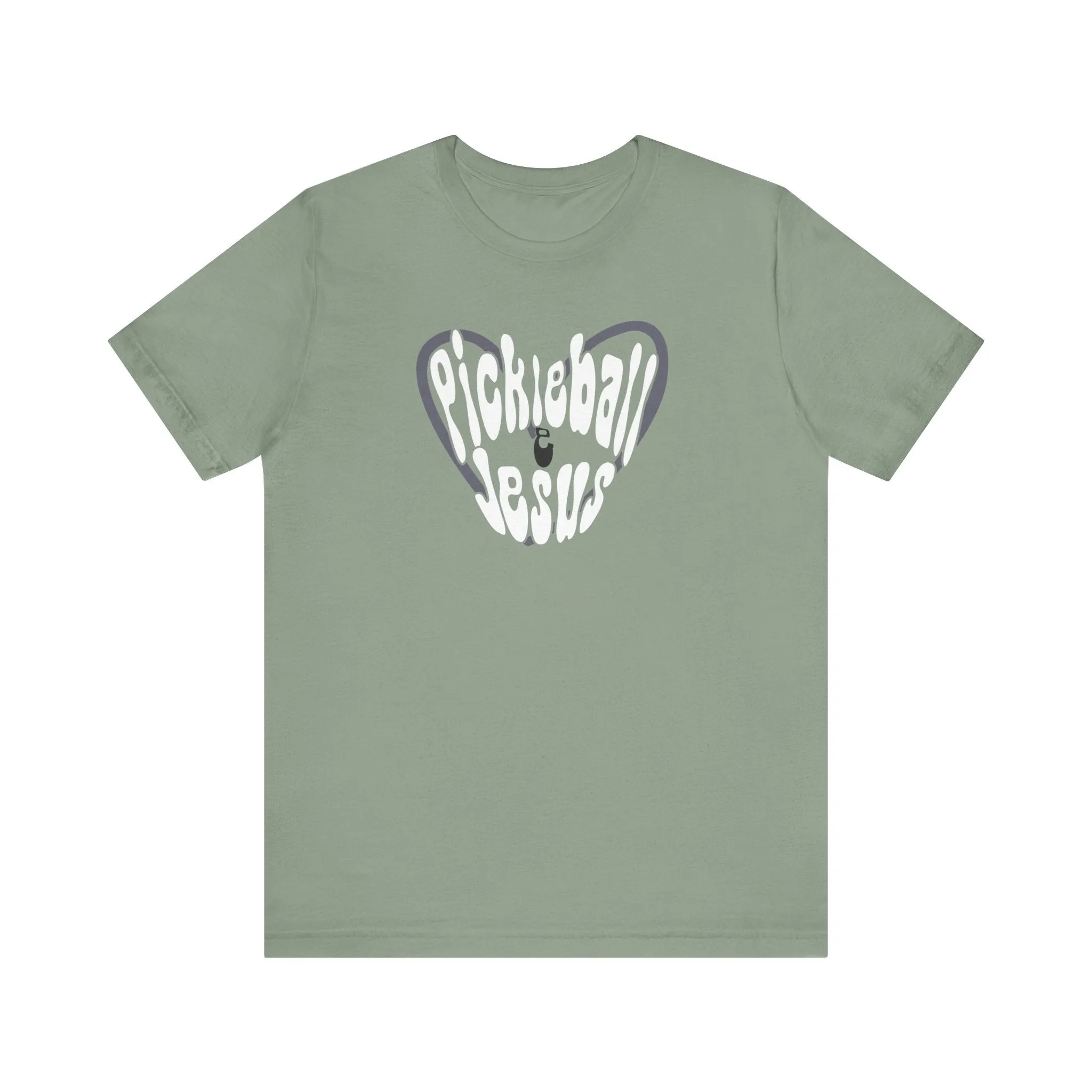 Retro Style Pickleball and Jesus Tee