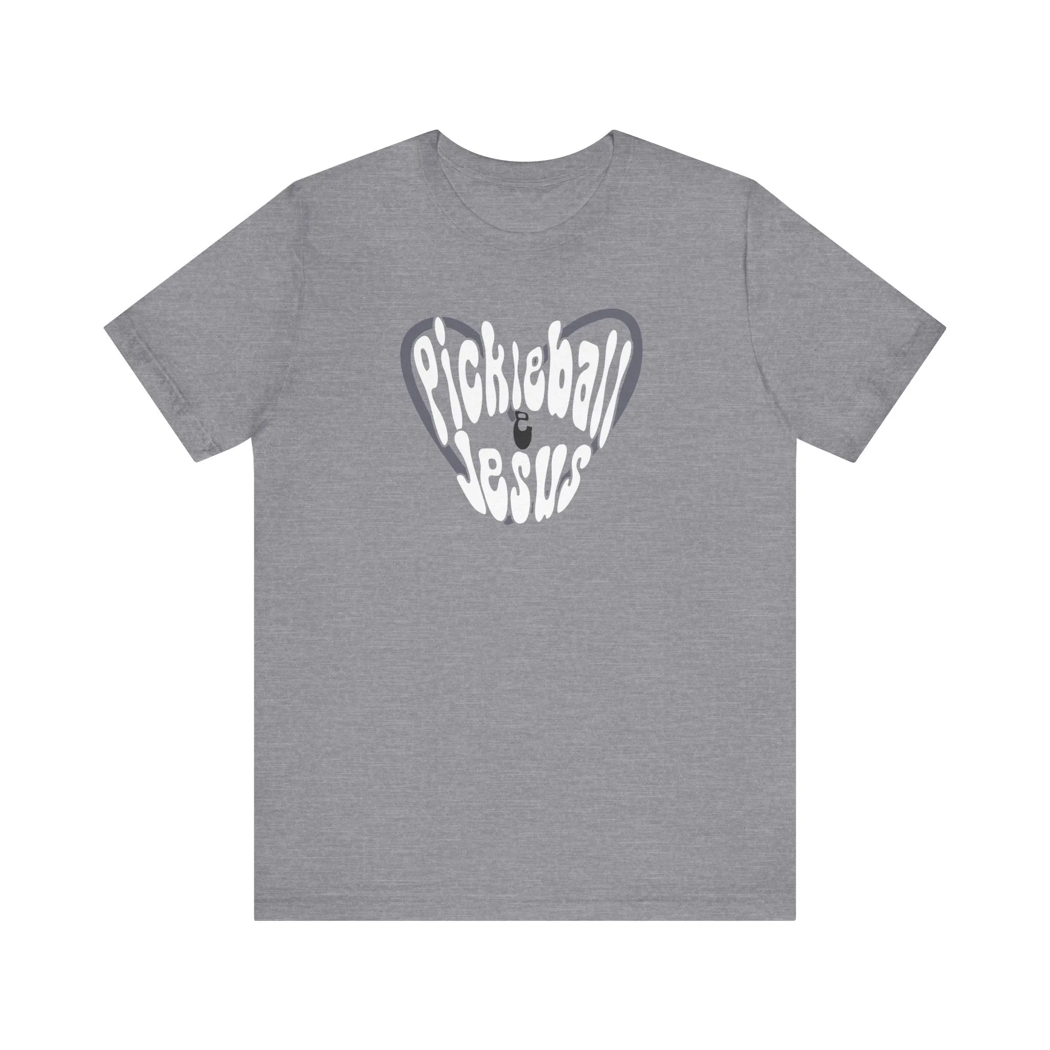Retro Style Pickleball and Jesus Tee