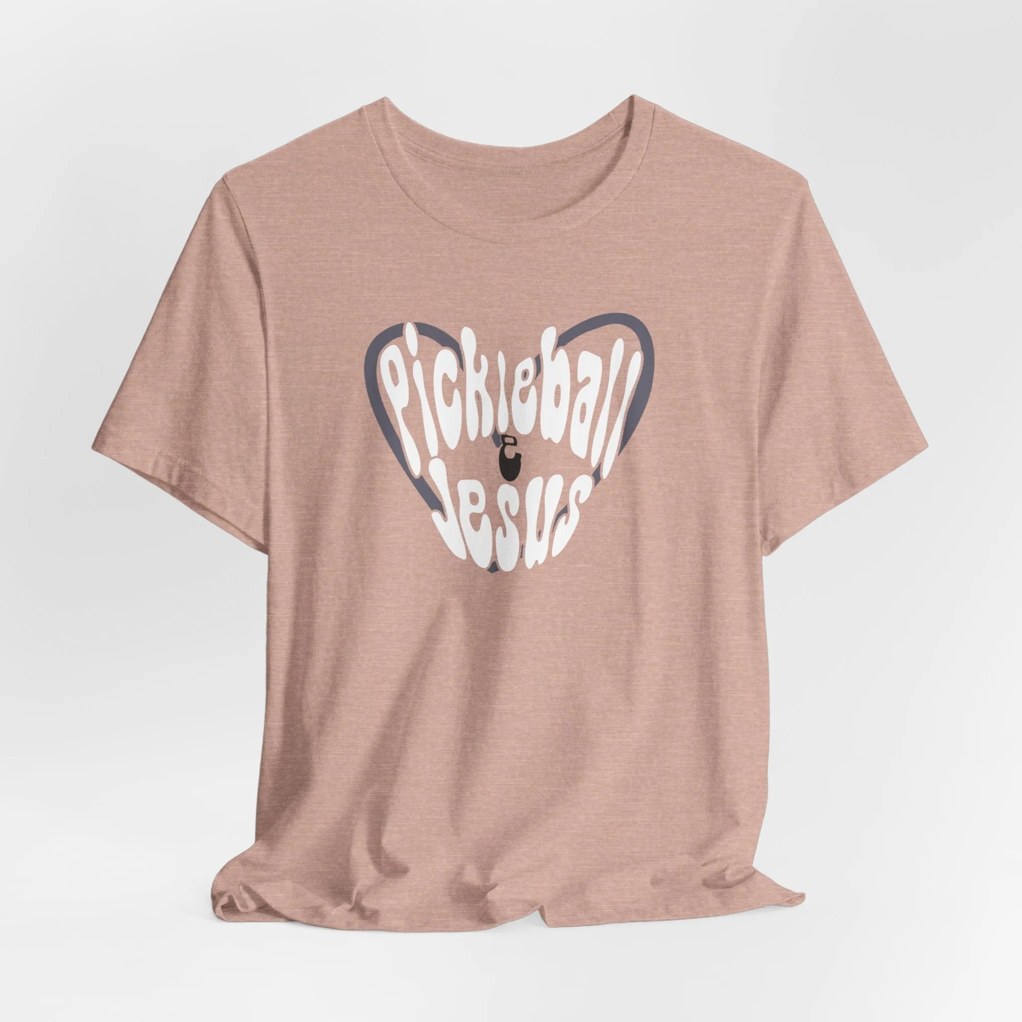 Retro Style Pickleball and Jesus Tee