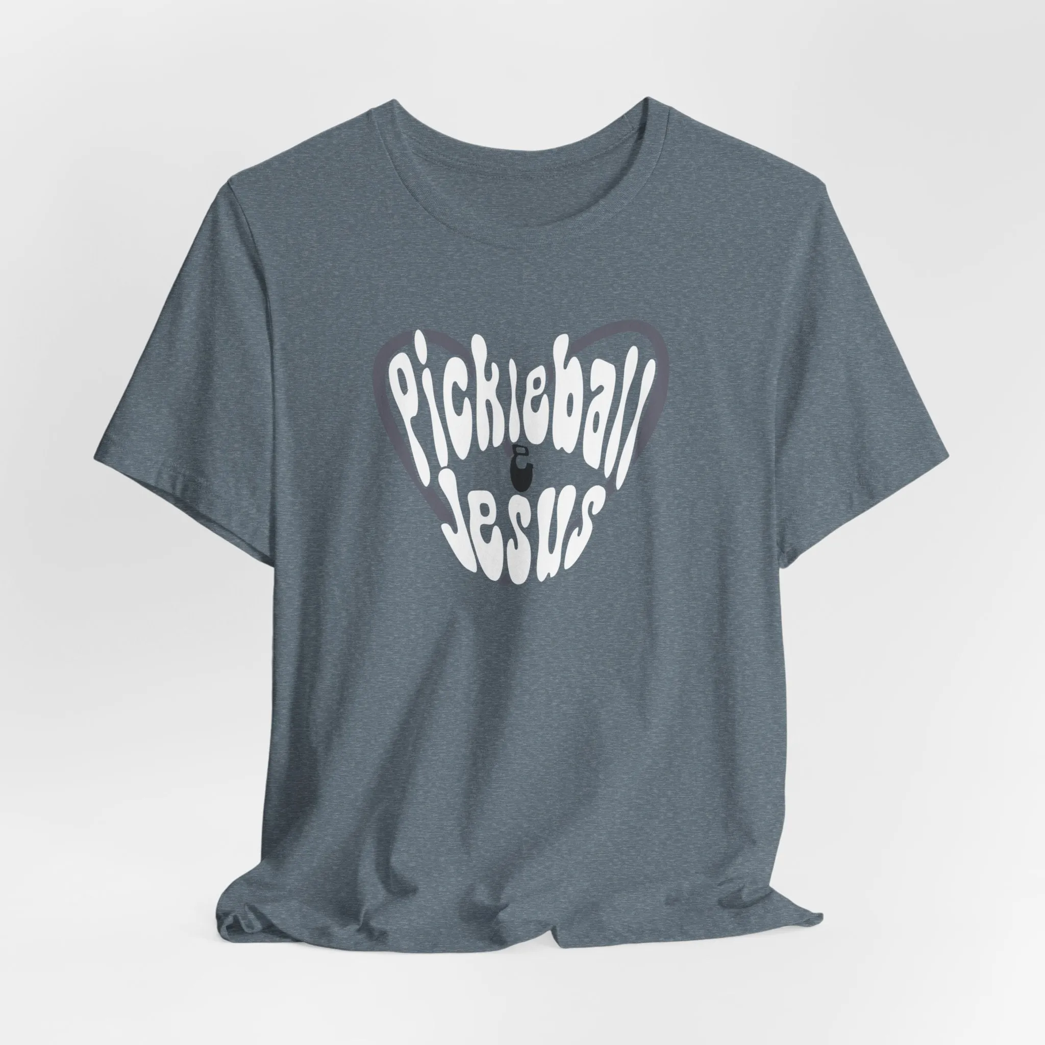Retro Style Pickleball and Jesus Tee