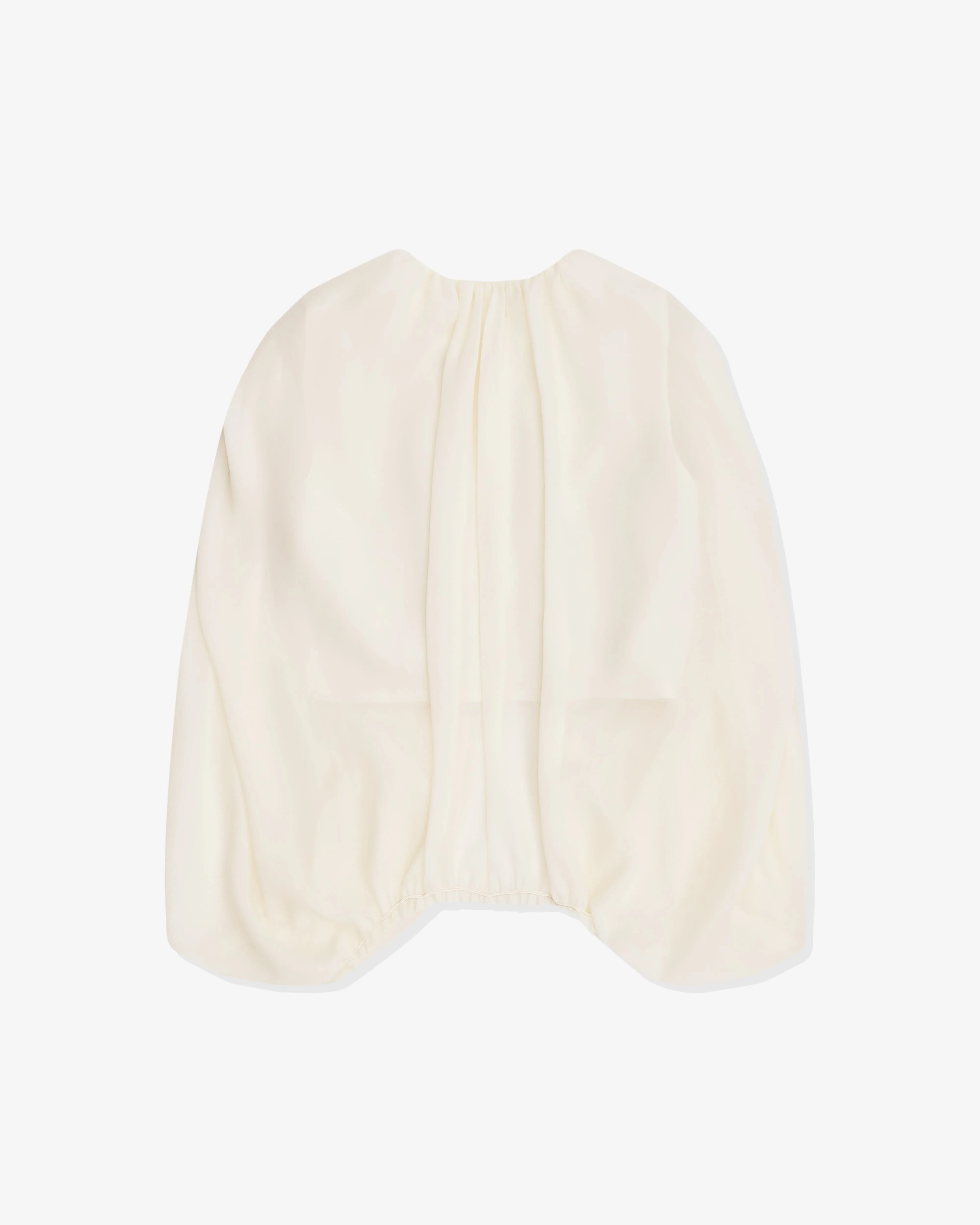 Rokh - Women's Poncho Vest - (Cream)