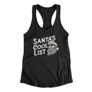 Santa’s Cool List Women's Racerback Tank