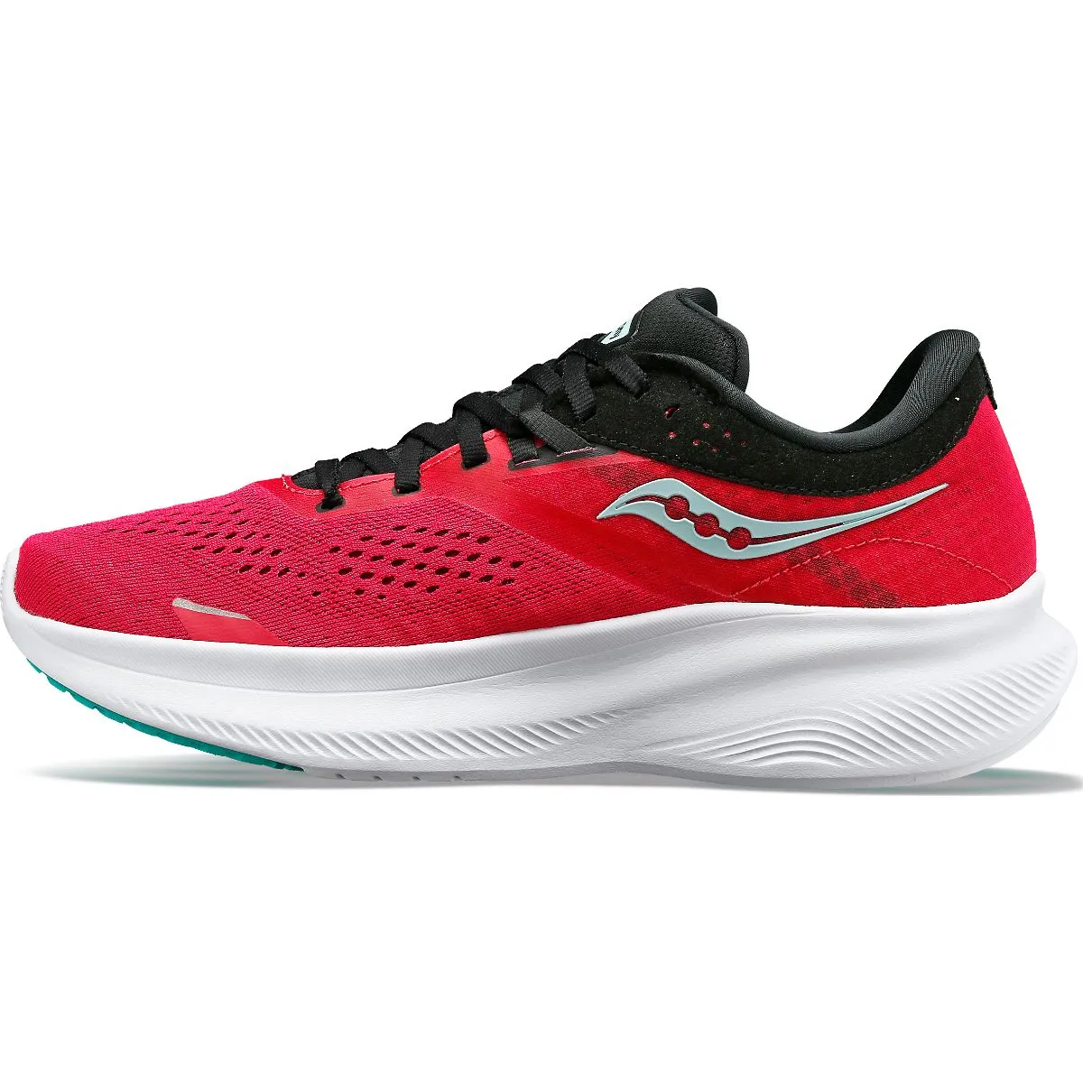 Saucony Ride 16 (Womens) - Rose/Black