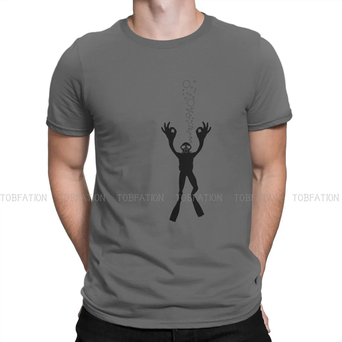 Scuba diving T-Shirt for Men | Everything ok