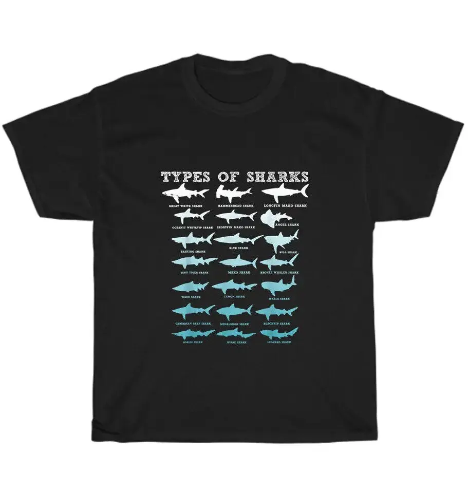 Scuba diving T-Shirt for Men | Sharks Marine Biology Print
