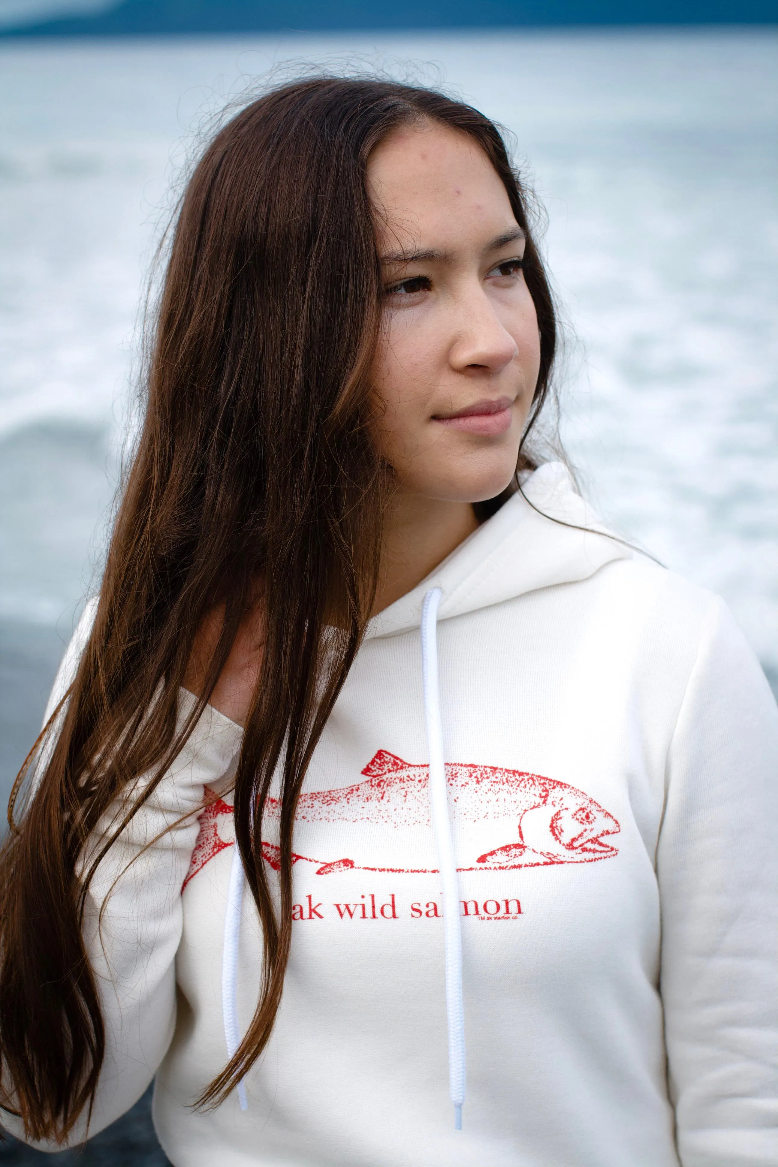Shell AK Wild Salmon 50/50 Pullover Hoody $68.00