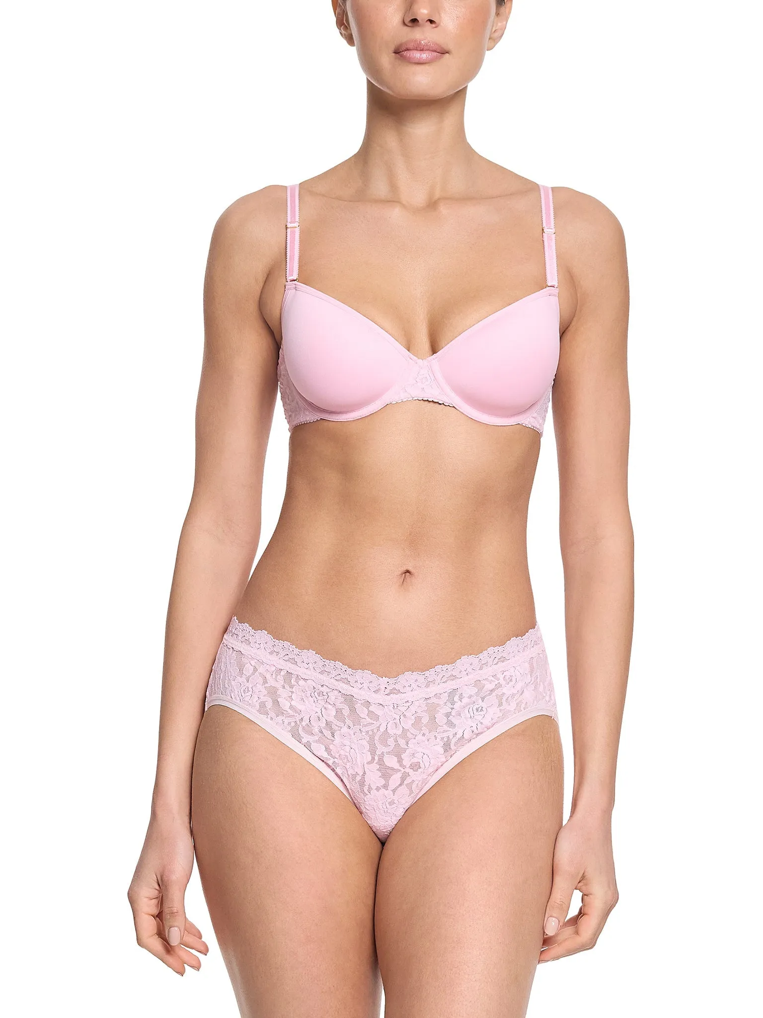 Signature Lace® T-Shirt Bra Bliss Pink